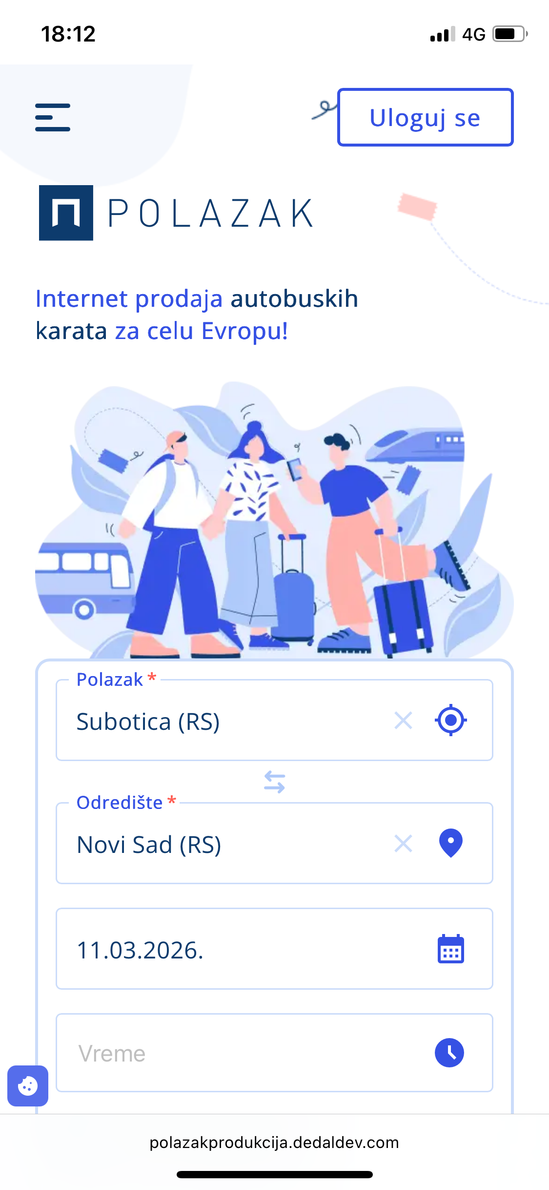 Novi sajt Polazak.com